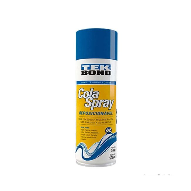 Cola Spray Reposicionável 340g Tekbond