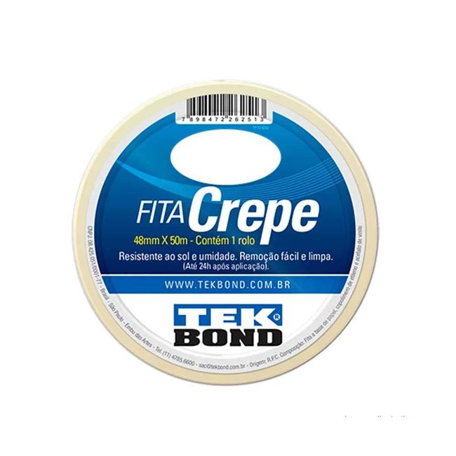 Fita Crepe 48mmx50m Tekbond