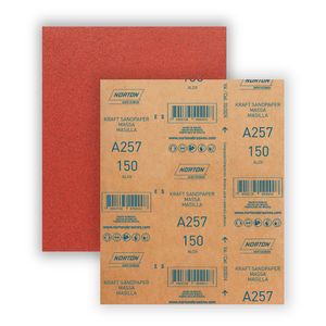 Lixa para Parede A257 Grao 150 22,5x27,5cm Norton