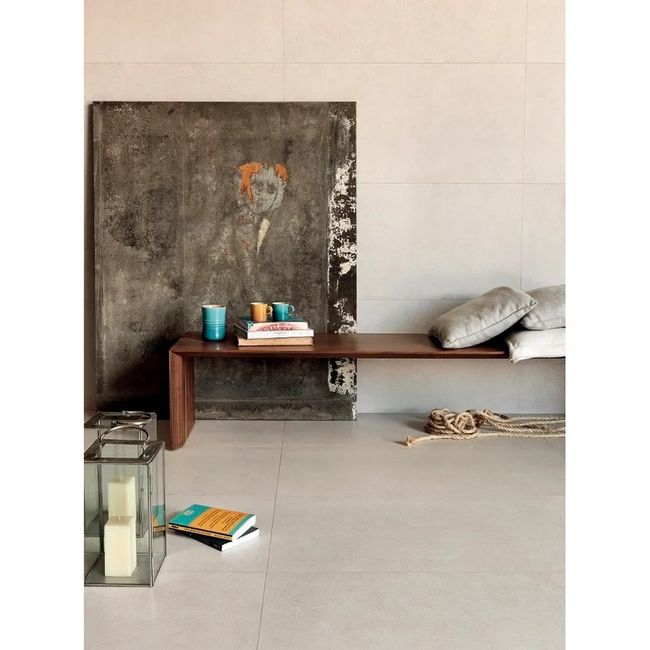 Porcelanato Hangar Toronto Natural 81X81cm Caixa com 1,99 m² Natural Portobello