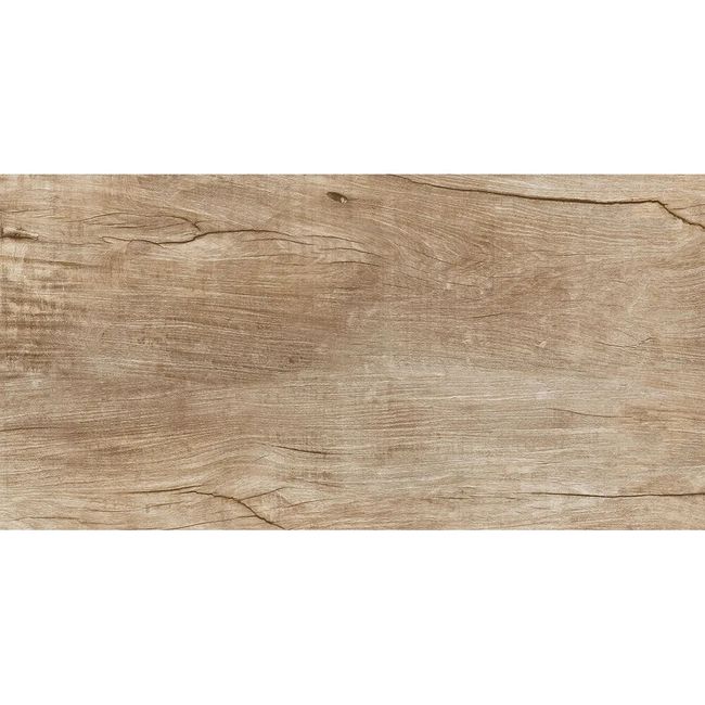 Porcelanato Antique Wood Amber Acetinado 50X100Cm Esmaltado Caixa 2M2 Elizabeth