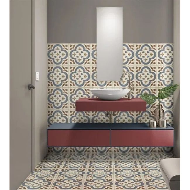 Piso Cerâmico Acetinado Retificado 66x66cm Caixa com 2,18 m² Extra Coimbra Mate Formigres