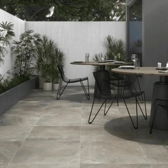 Porcelanato Arizona Gray Externo 60X60Cm Caixa 1,80M2 Eliane