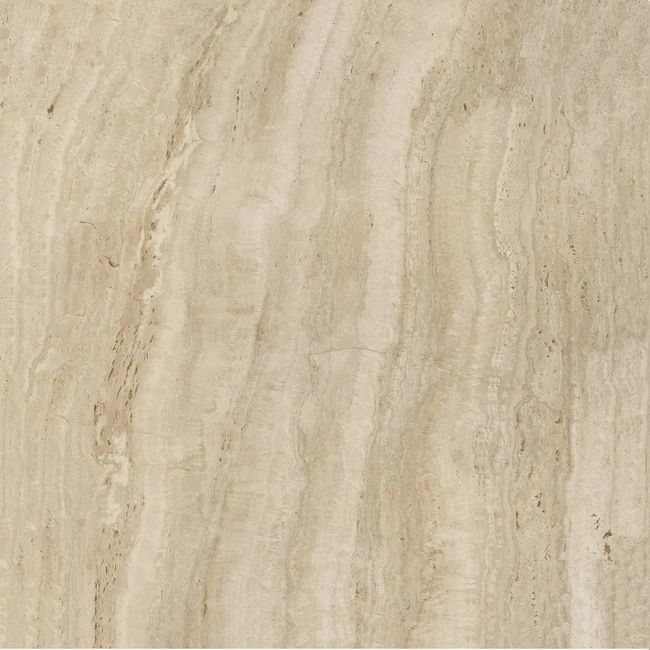 Porcelanato Esmaltado 80X80Cm Travertino Bege Cetim Cx2,6M2 Incesa