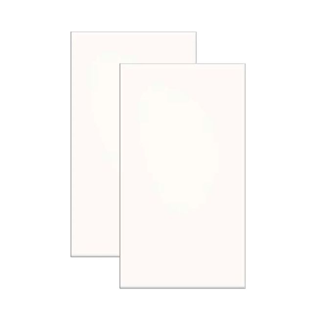Revestimento Cerâmico Esmaltado 31,88x44,88cm Caixa com 2 m² Brilhante Extra Branco Formigres
