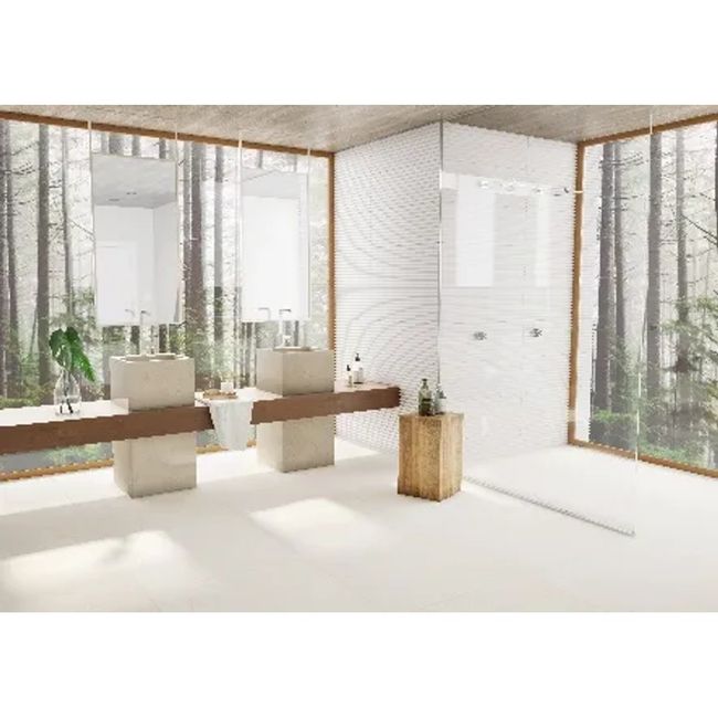 Porcelanato Spezia Bianco Natural 80X80cm Caixa com 1,91 m² Retificado Portobello
