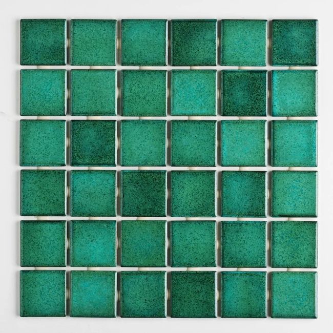 Pastilha para Piscina Verde Bermuda Brilhante 5X5 cm Bold Drop System Atlas
