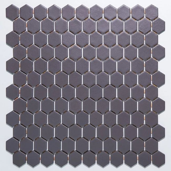 Pastilha para Piscina Cinza Barents Acetinado Hexagonal Bold Drop System Atlas