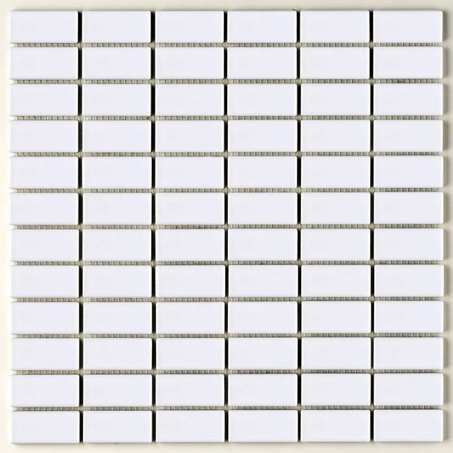 Pastilha para Piscina Branco Artico Acetinado 2,5X5 cm J.R. Bold Drop System Atlas