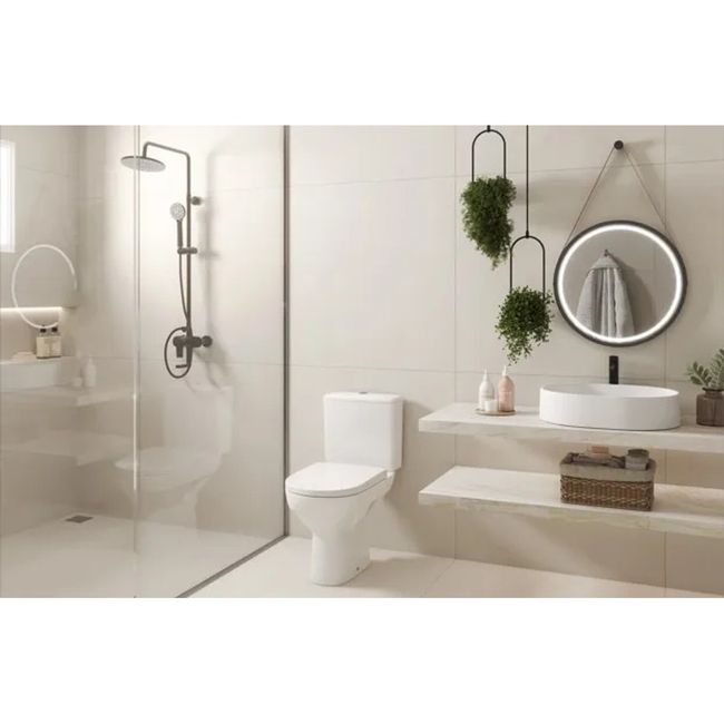 Porcelanato Cimentício Cinza Retificado Acetinado 90x90cm Madri 2,40m² Royal Grés