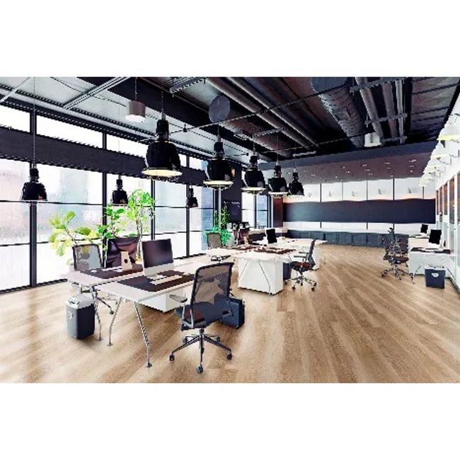 Piso Vinílico Colado Essence 30 Malva Rústico 20,8x123x0,25cm Caixa com 4,09 m² Tarkett