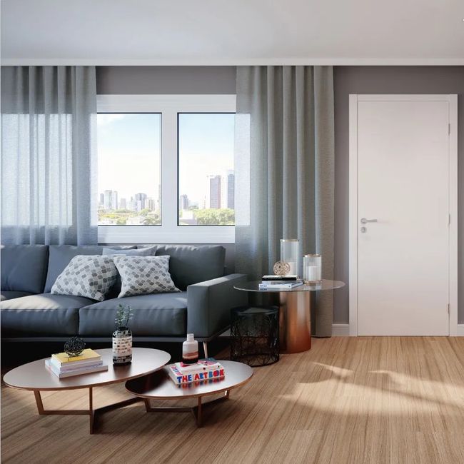 Piso Laminado Prime Click Nogueira Natural 21X1,36 Caixa 8 Peças Eucafloor