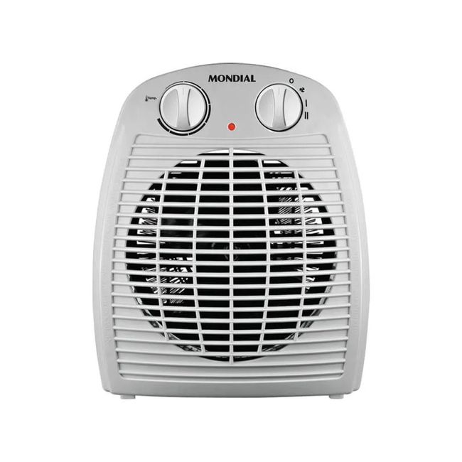 Aquecedor a Ar Termoventilador Mondial A-08 1500W 127V Cinza
