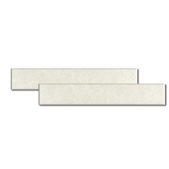 Rodapé Mármore 10x60cm bianco Portobello