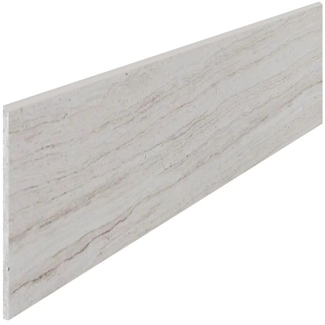 Rodapé Filo Bianco 20X120 Cm Natural Retificado Caixa 2 Peças Portobello