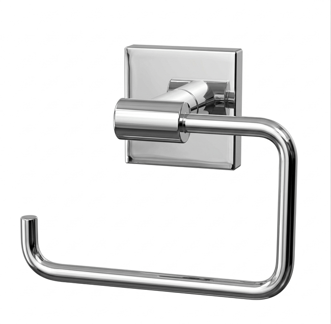 Porta papel higiênico cromado sem tampa R-Line Alterna
