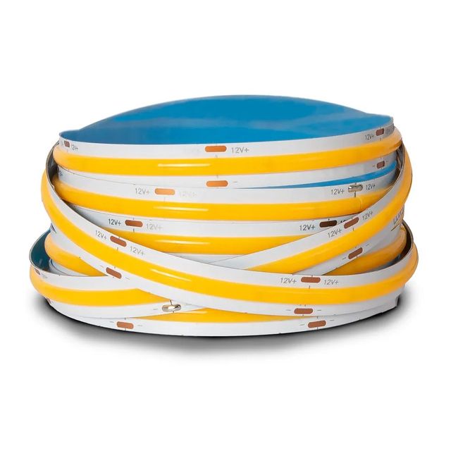 Fita Led Cob Adva 5M 14W/M 3000K 528 Led M IP20 12Vdc LLumm Bronzearte