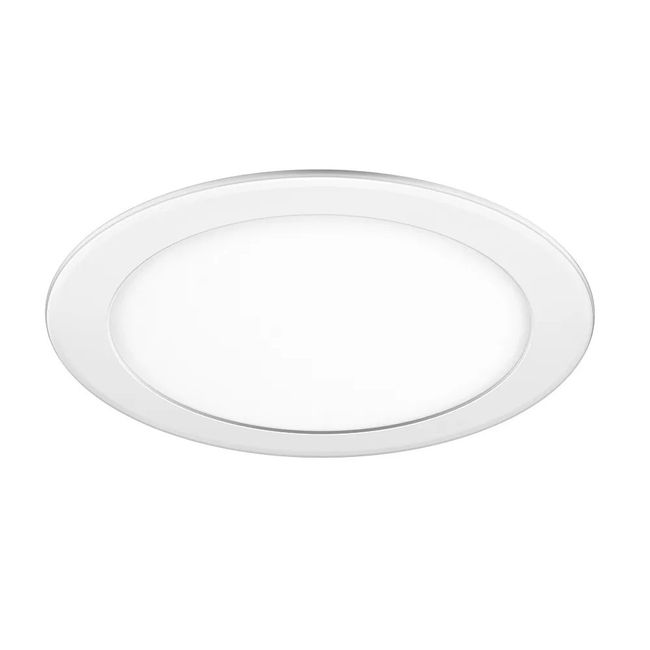 Luminaria Painel Led Embutir Redonda Downlight 18W 6500K Elgin