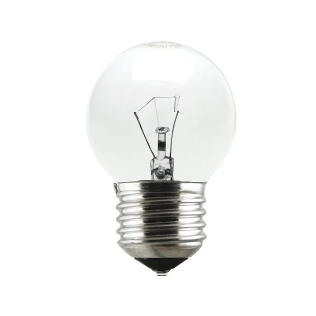 Lâmpada Incandescente Bolinha Clara 40W 127V Taschibra