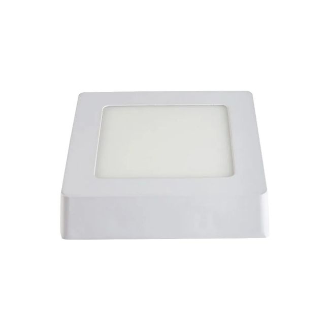 Painel De Sobrepor Home Led Quadrado 6W 6500K 120° IP20 Bivolt LLumm Bronzearte