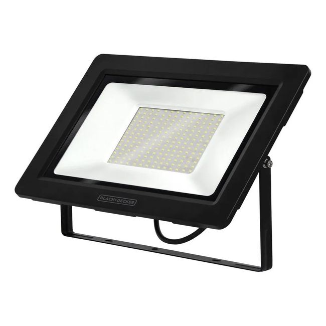 Refletor Led Eco 200W 6500K Ip65 Bivolt  Black Decker