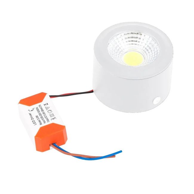 Spot Sobrepor Reflex Branco 3000K 10W Gaya