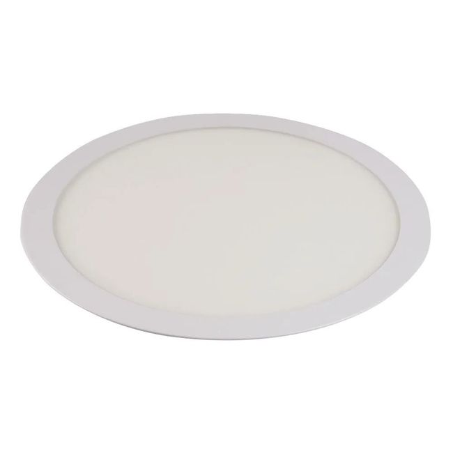 Painel Embutir Slim Led Redondo 24W 3000K 120° IP20 Bivolt LLumm Bronzearte