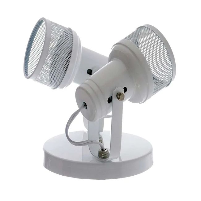 Spot Duplo Rede Branco Auremar