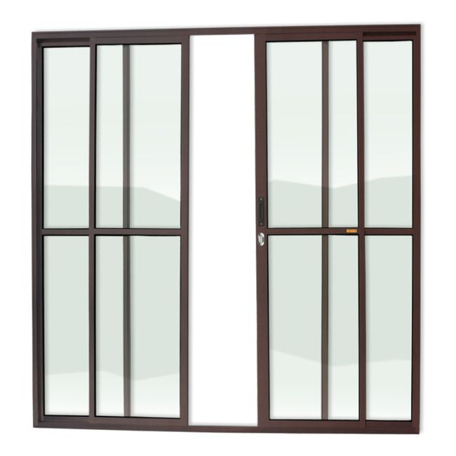 Porta-De-Correr-Aluminio-4F210-X-200-VLiso-Marrom-Corten-Brimak-2627787-1