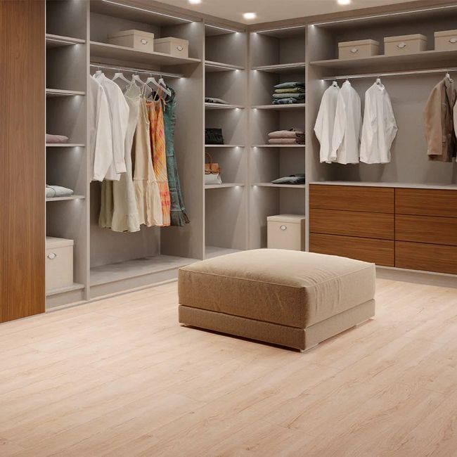 Piso laminado Durafloor de click Harmony Capadócia C: 1340cm x L: 248cm madeirado