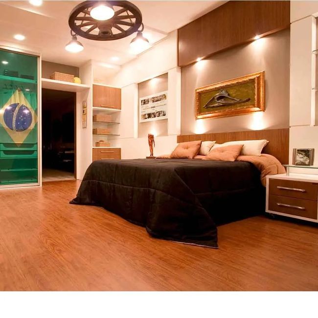 Piso laminado de cola Prime 19,7x135,7cm ipe real Eucafloor