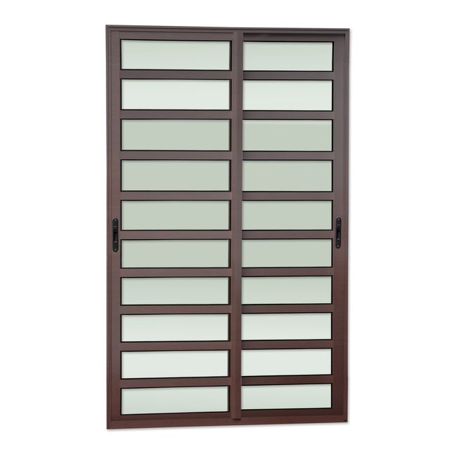 Porta-Correr-CTrav2FMov210X150-Elite-CFecho-AutVLisMarrom-Corten-Brimak-2627906-1