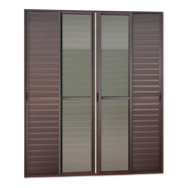 Porta-Correr-Venez6FMov210X200-Elite-CFecho-AutVLisMarrom-Corten-Brimak-2628228-1