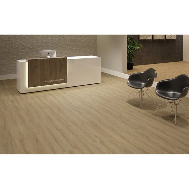 Piso vinílico Durafloor de click Loft Dallas madeirado