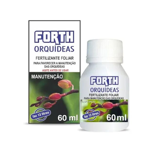 Fertilizante Orquídeas Concentrado 60mL Forth
