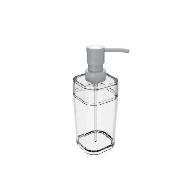 Porta Sabonete Liquido Splash 290Ml Cristal