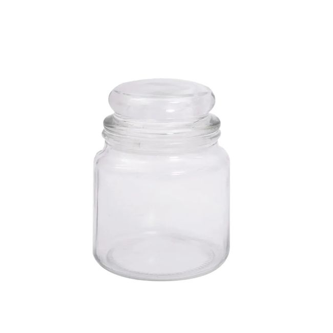 Pote Xodó 500ml de Vidro Com Tampa Hermética Redondo Mozcada