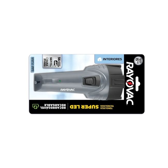 Lanterna Super LED Recarregável Bivolt Rayovac