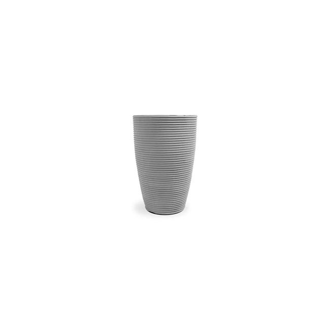 Vaso De Plástico Cone Riscato Pote N° 45 Cinza Claro Vasap