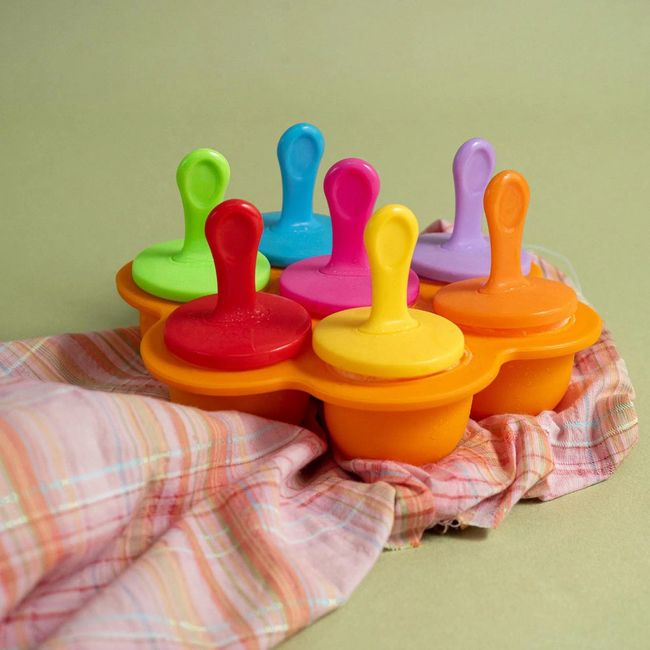 Forma De Silicone Para 7 Picoles  Mozcada