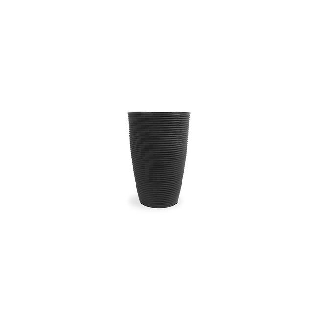 Vaso De Plástico Cone Riscato Pote N° 45 Preto Absoluto Vasap