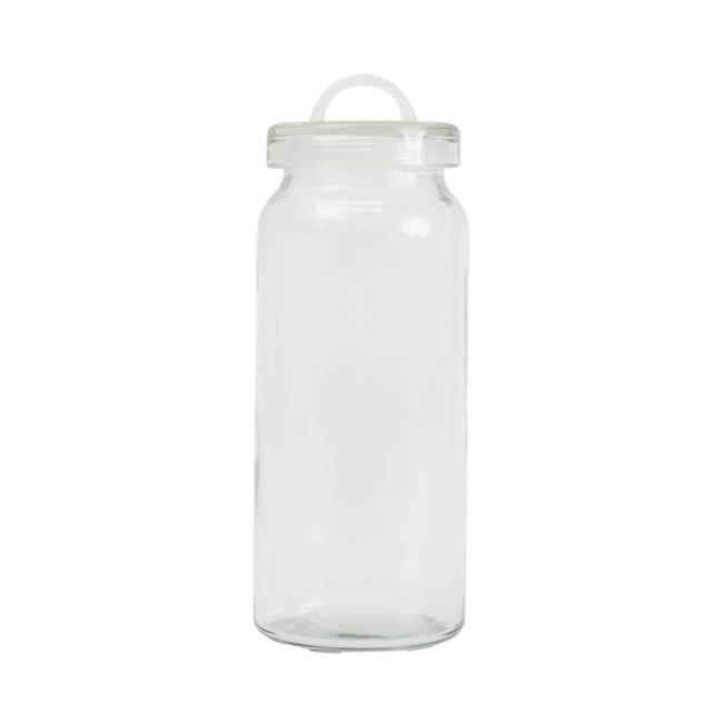 Pote Campo 1500Ml De Vidro Com Alca Redondo  Mozcada