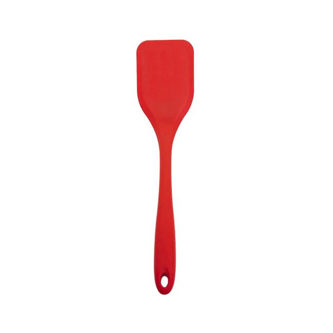 Espatula Lisa De Silicone Vermelho Mozcada