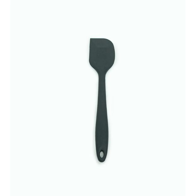 Espatula Reta De Silicone Preto Mozcada