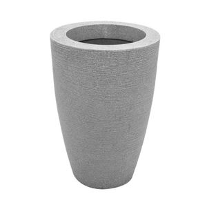 Vaso Cone Grafiato 55 Cinza Claro
