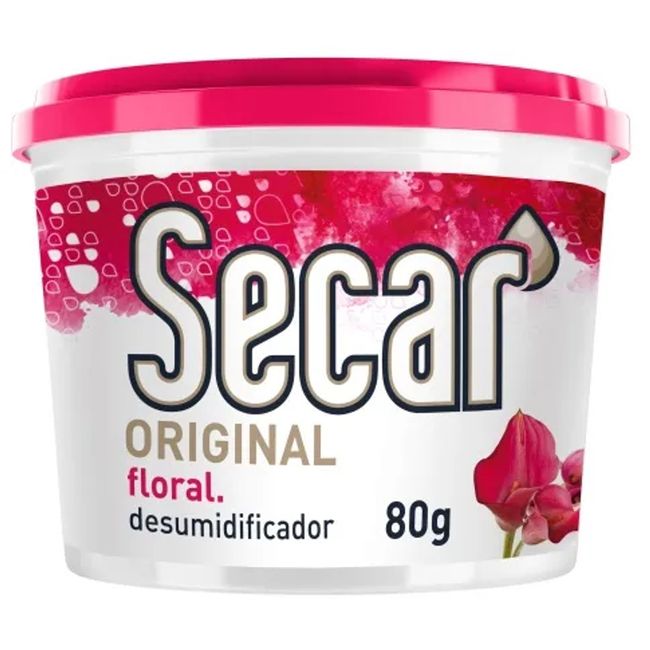 Desumidificador 80g Original Floral Secar