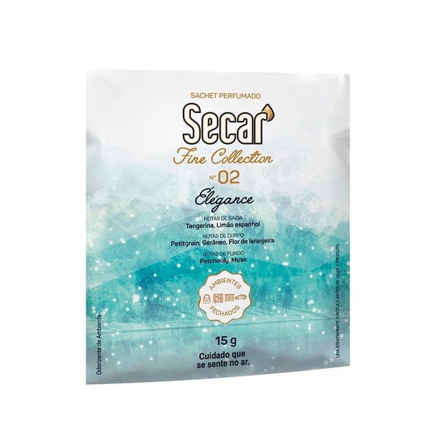 Sachet perfumado 15g Secar Fine Collection Elegance Secar