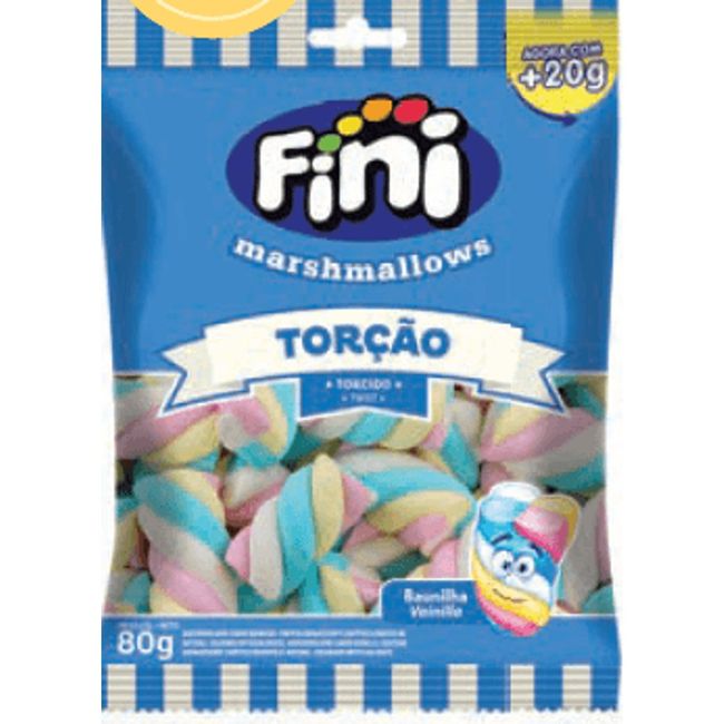 Marshmallow Torção 80g Fini