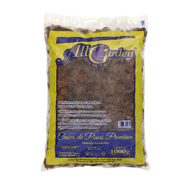 Casca De Pinus Premium All Garden 1kg