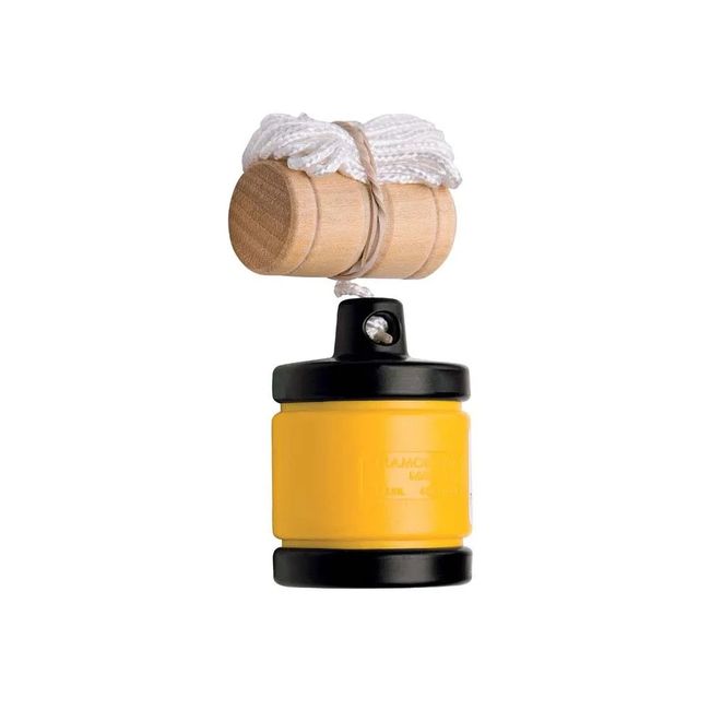 Prumo 500g Corpo Em aço Revestido Por Plástico Calco Guia De Madeira Cordão De Nylon 43180001 Tramontina
